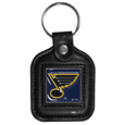 St. Louis Blues® Square Leatherette Key Chain